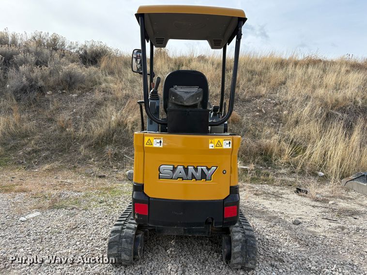 image for item EC8249 SANY SY16C mini excavator