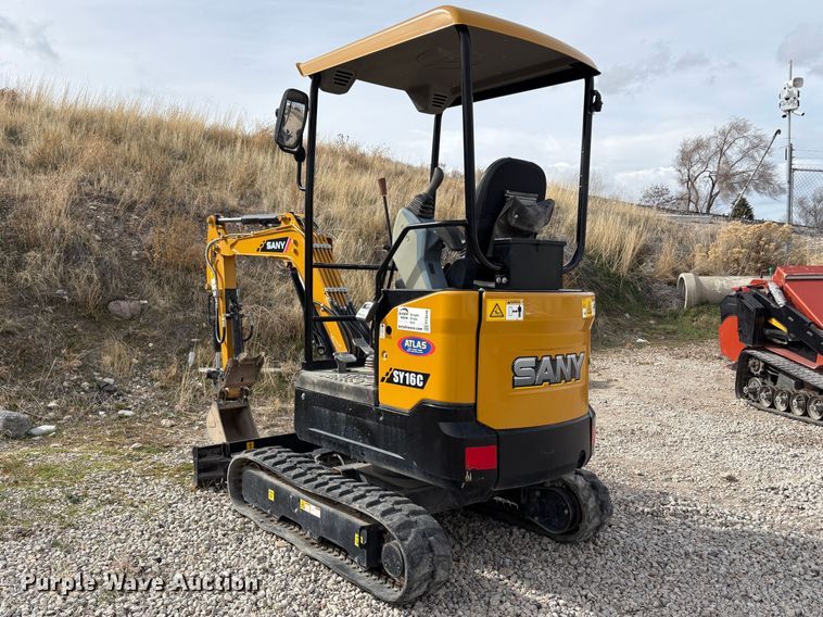image for item EC8249 SANY SY16C mini excavator