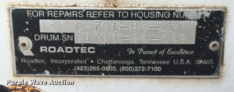 image for item ED5133 2013 Roadtec RX-700e milling machine