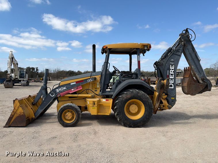 image for item ED5138 2013 John Deere 310K backhoe
