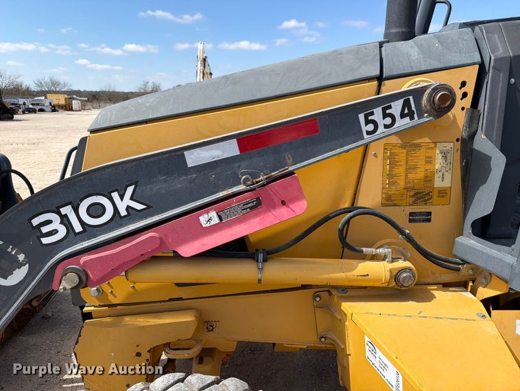 image for item ED5138 2013 John Deere 310K backhoe