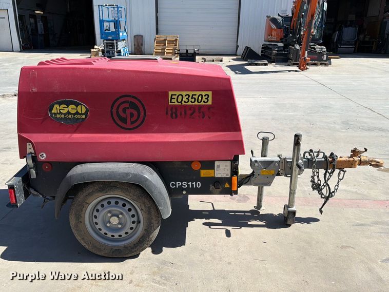 image for item ED5141 2017 Atlas Copco CPS110 air compressor