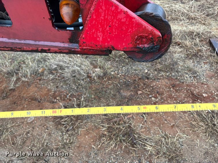 image for item EE0097 1986 Siebert lowboy equipment trailer