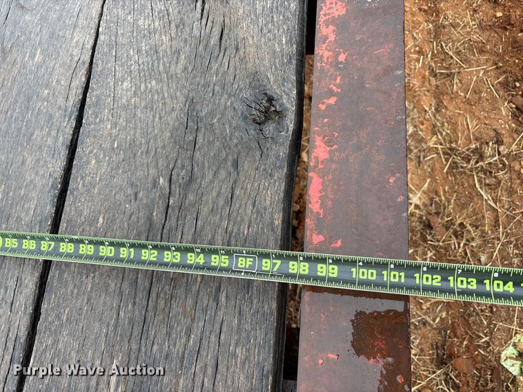 image for item EE0097 1986 Siebert lowboy equipment trailer