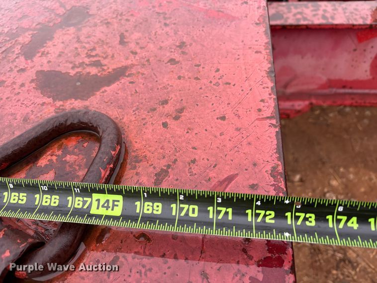 image for item EE0097 1986 Siebert lowboy equipment trailer