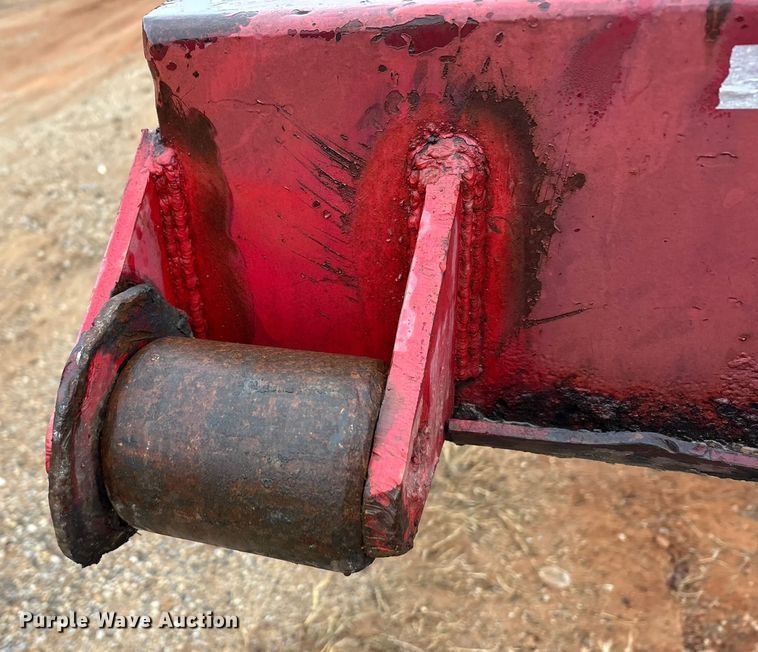 image for item EE0097 1986 Siebert lowboy equipment trailer