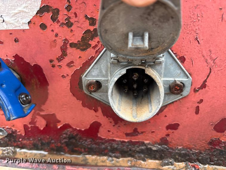 image for item EE0097 1986 Siebert lowboy equipment trailer