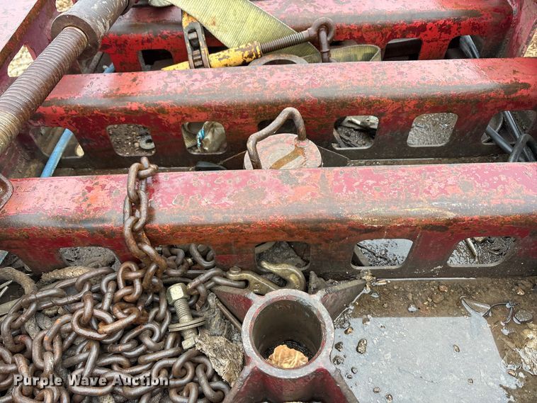 image for item EE0097 1986 Siebert lowboy equipment trailer