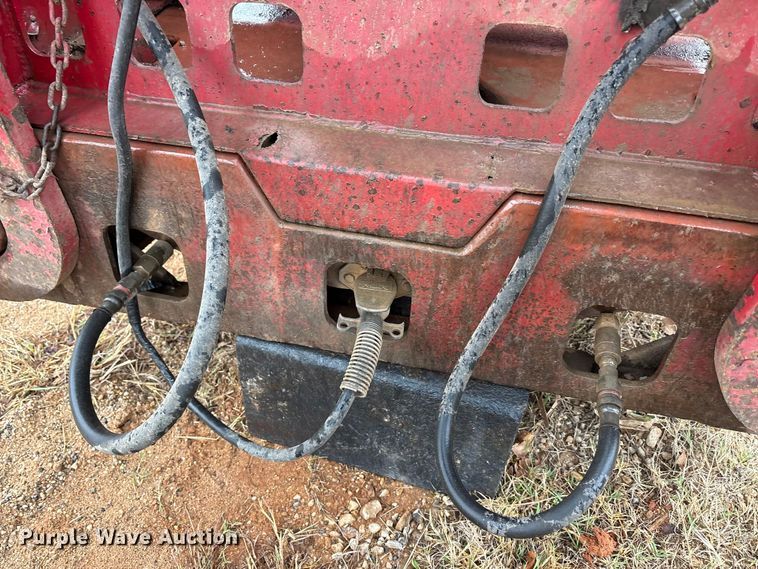 image for item EE0097 1986 Siebert lowboy equipment trailer