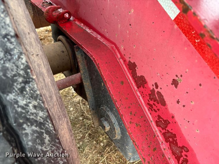 image for item EE0097 1986 Siebert lowboy equipment trailer