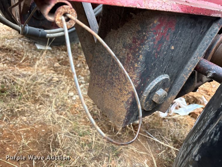 image for item EE0097 1986 Siebert lowboy equipment trailer