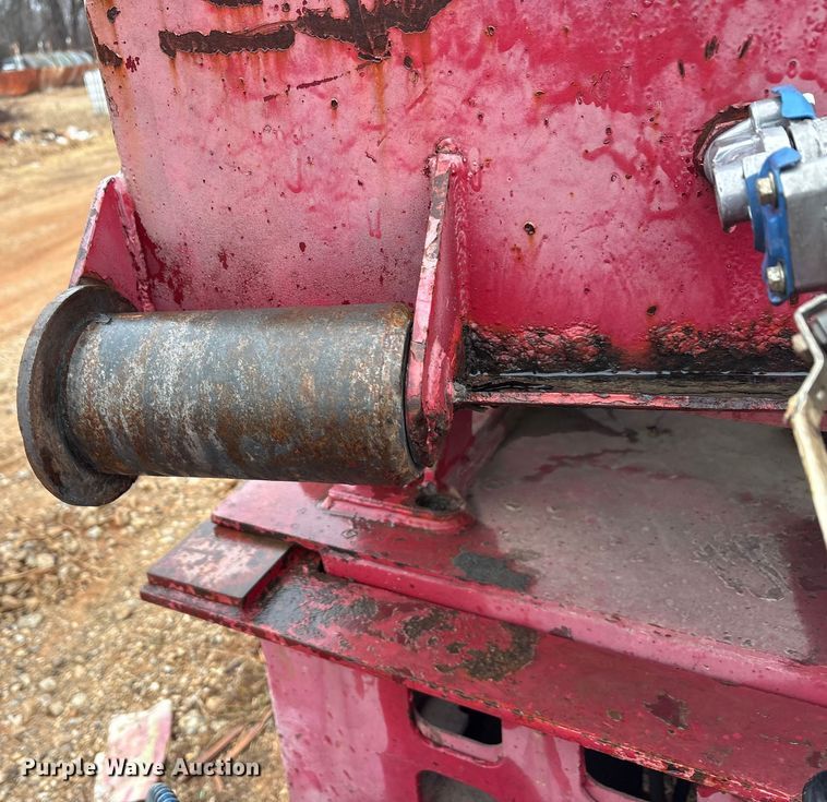 image for item EE0097 1986 Siebert lowboy equipment trailer