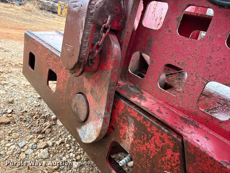 image for item EE0097 1986 Siebert lowboy equipment trailer