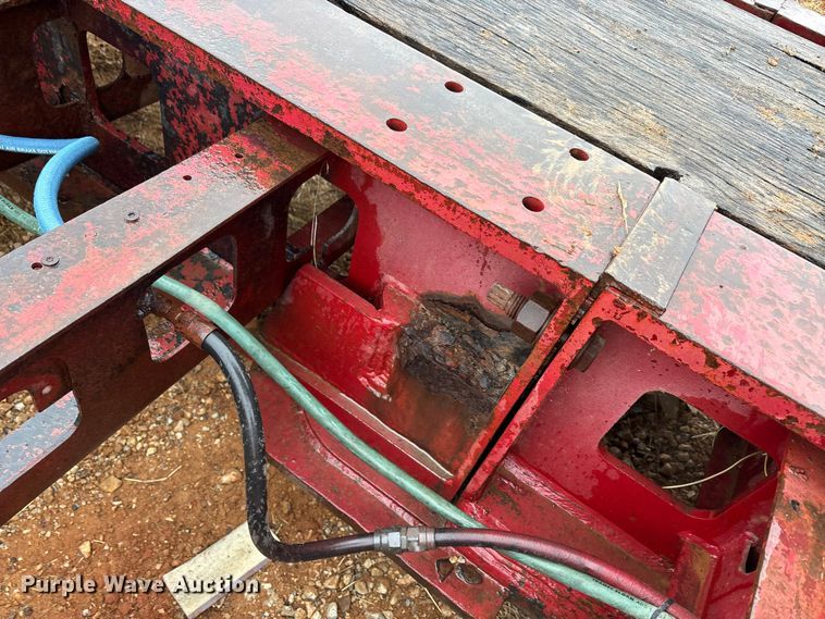 image for item EE0097 1986 Siebert lowboy equipment trailer