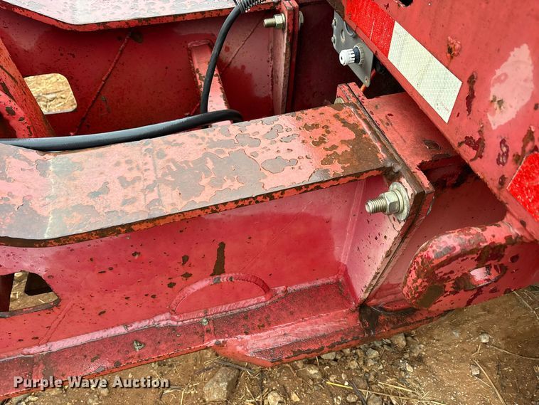 image for item EE0097 1986 Siebert lowboy equipment trailer