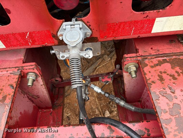 image for item EE0097 1986 Siebert lowboy equipment trailer