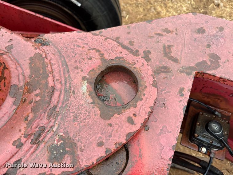 image for item EE0097 1986 Siebert lowboy equipment trailer