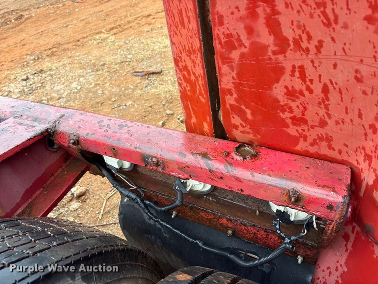 image for item EE0097 1986 Siebert lowboy equipment trailer