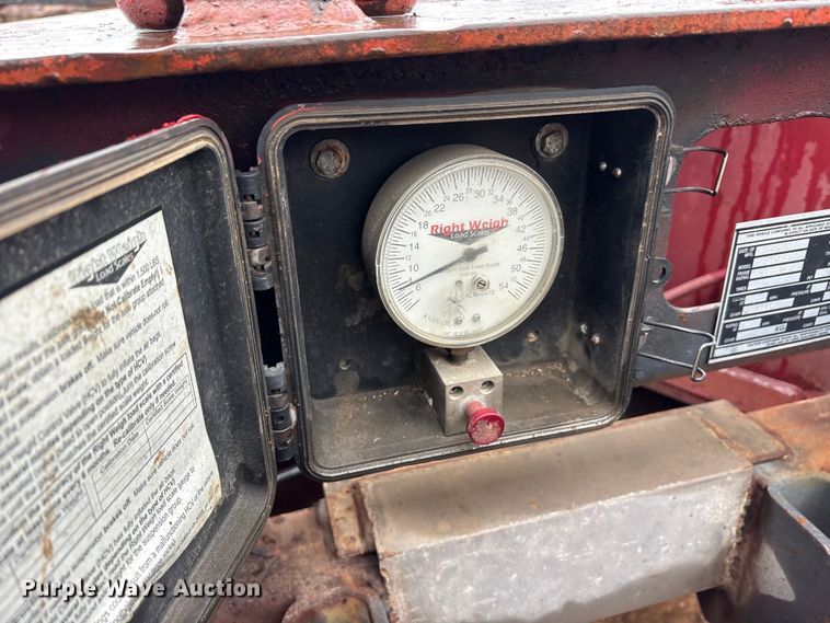 image for item EE0097 1986 Siebert lowboy equipment trailer