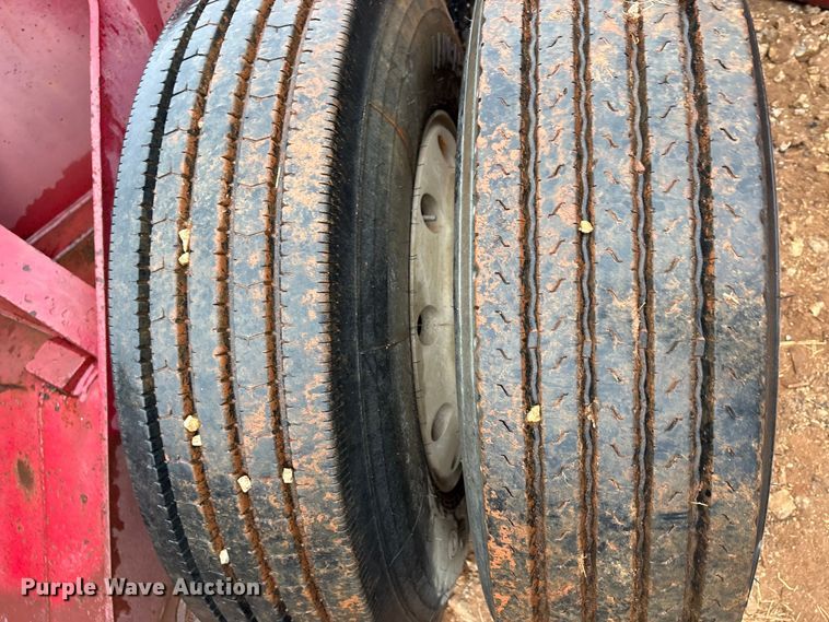 image for item EE0097 1986 Siebert lowboy equipment trailer