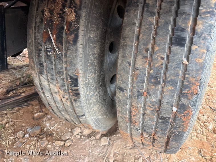 image for item EE0097 1986 Siebert lowboy equipment trailer