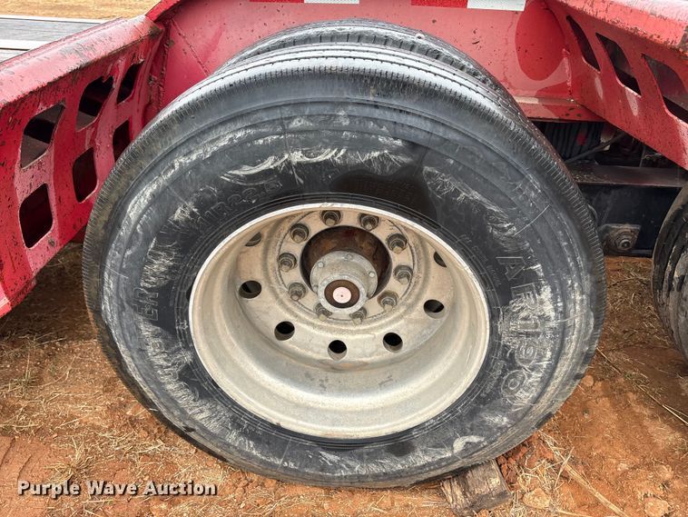 image for item EE0097 1986 Siebert lowboy equipment trailer