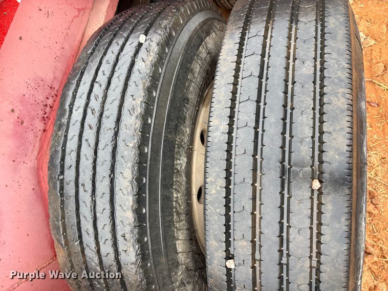 image for item EE0097 1986 Siebert lowboy equipment trailer