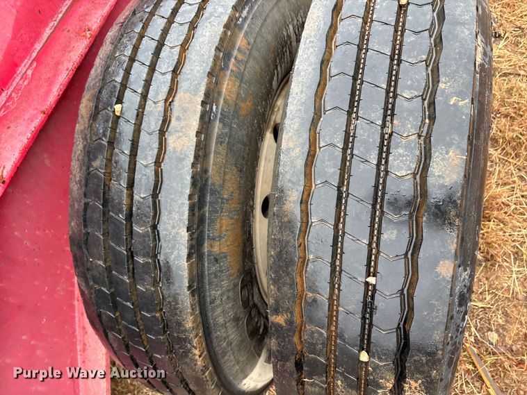 image for item EE0097 1986 Siebert lowboy equipment trailer