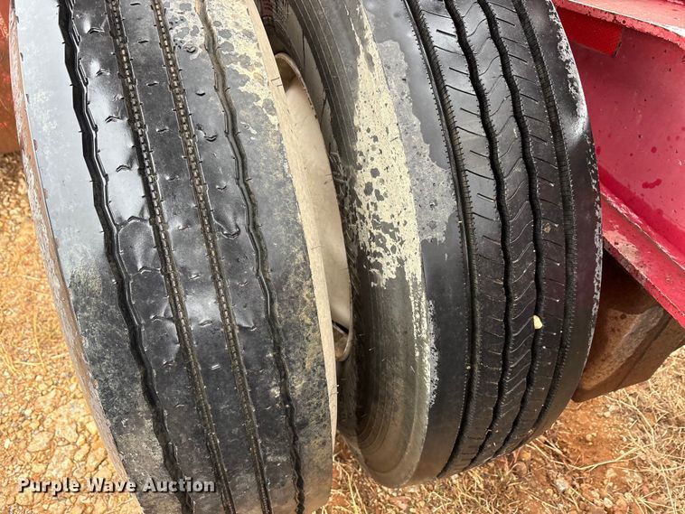 image for item EE0097 1986 Siebert lowboy equipment trailer