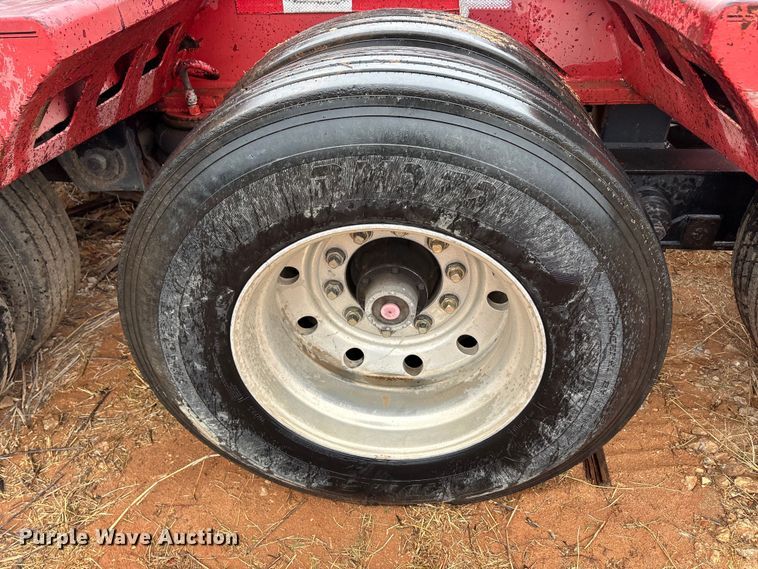 image for item EE0097 1986 Siebert lowboy equipment trailer