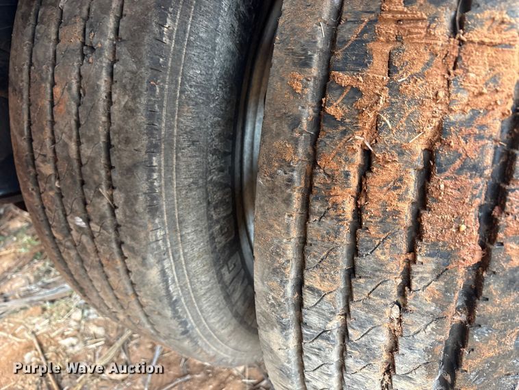 image for item EE0097 1986 Siebert lowboy equipment trailer