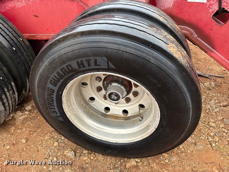 image for item EE0097 1986 Siebert lowboy equipment trailer