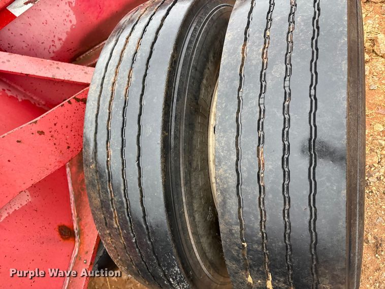 image for item EE0097 1986 Siebert lowboy equipment trailer