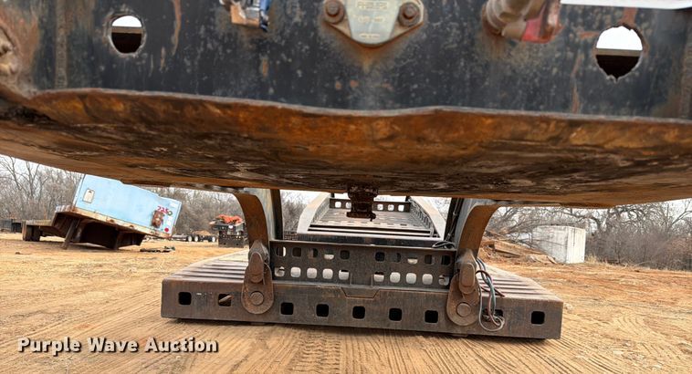 image for item EE0098 1987 Siebert lowboy equipment trailer