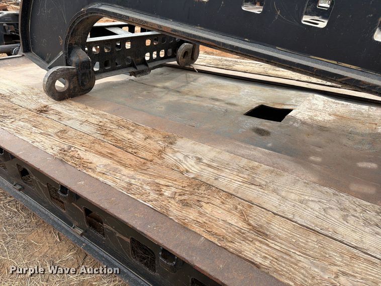 image for item EE0098 1987 Siebert lowboy equipment trailer