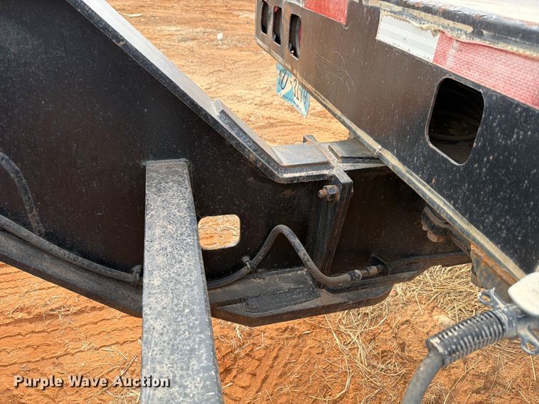 image for item EE0098 1987 Siebert lowboy equipment trailer