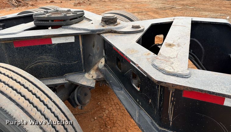 image for item EE0098 1987 Siebert lowboy equipment trailer