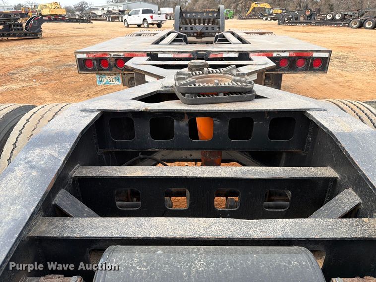 image for item EE0098 1987 Siebert lowboy equipment trailer