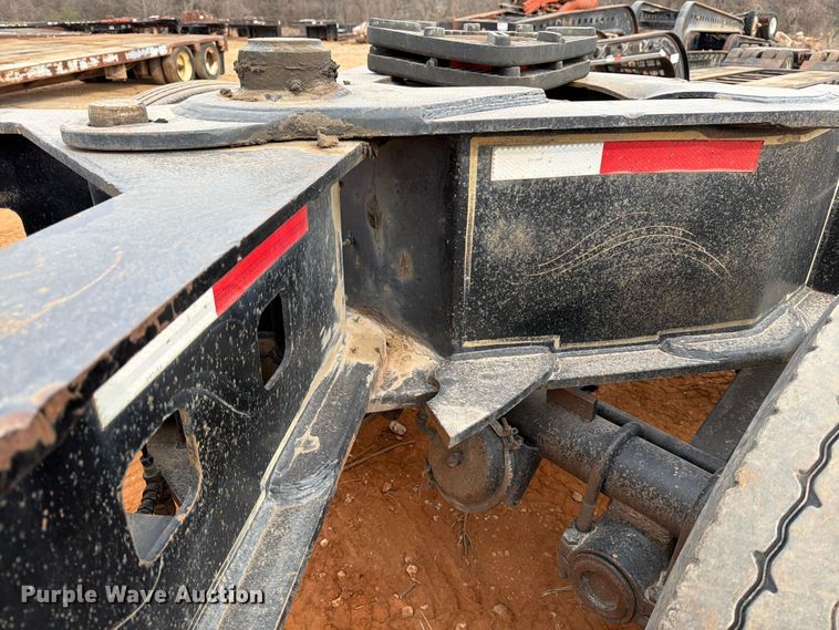 image for item EE0098 1987 Siebert lowboy equipment trailer