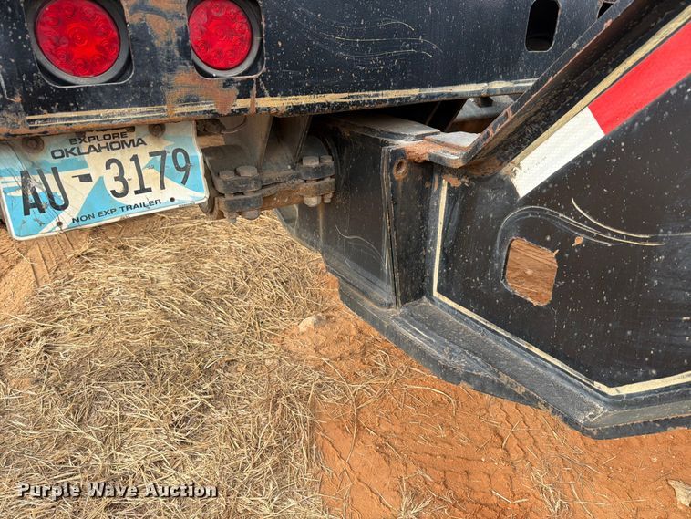 image for item EE0098 1987 Siebert lowboy equipment trailer