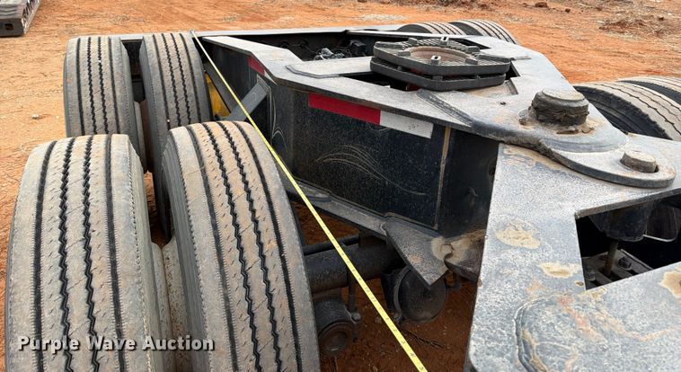 image for item EE0098 1987 Siebert lowboy equipment trailer