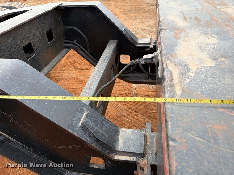 image for item EE0098 1987 Siebert lowboy equipment trailer
