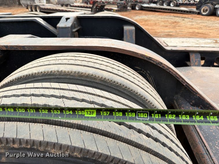 image for item EE0098 1987 Siebert lowboy equipment trailer