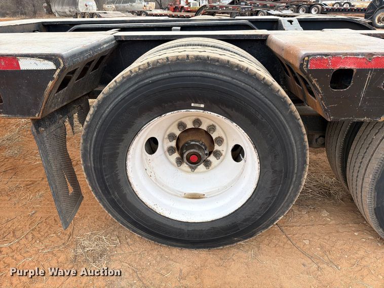 image for item EE0098 1987 Siebert lowboy equipment trailer