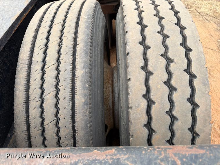 image for item EE0098 1987 Siebert lowboy equipment trailer