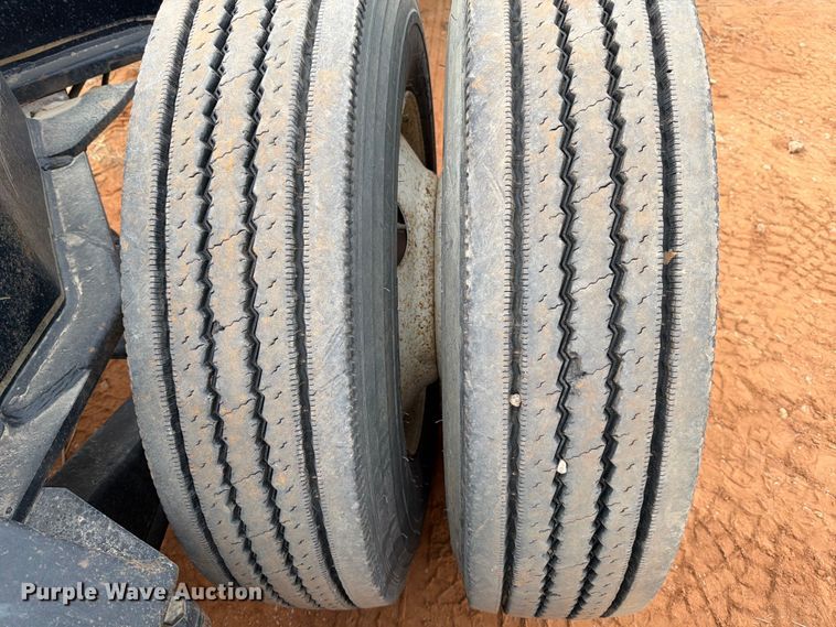 image for item EE0098 1987 Siebert lowboy equipment trailer