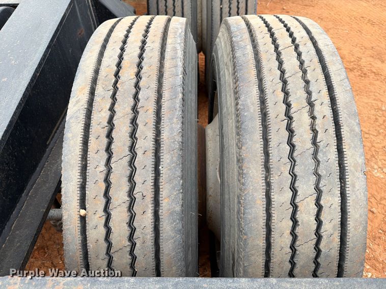 image for item EE0098 1987 Siebert lowboy equipment trailer