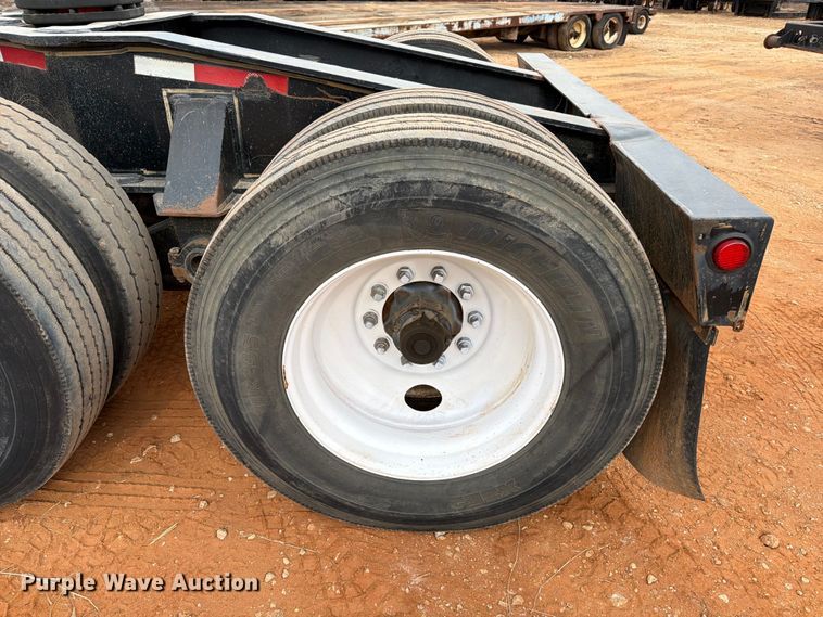 image for item EE0098 1987 Siebert lowboy equipment trailer