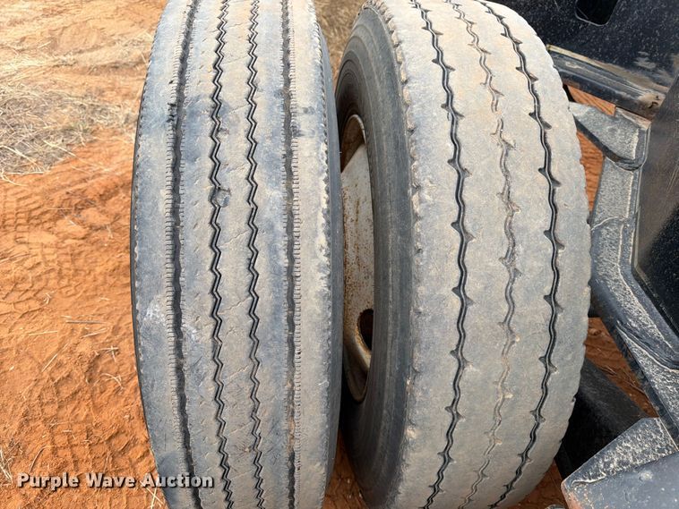 image for item EE0098 1987 Siebert lowboy equipment trailer