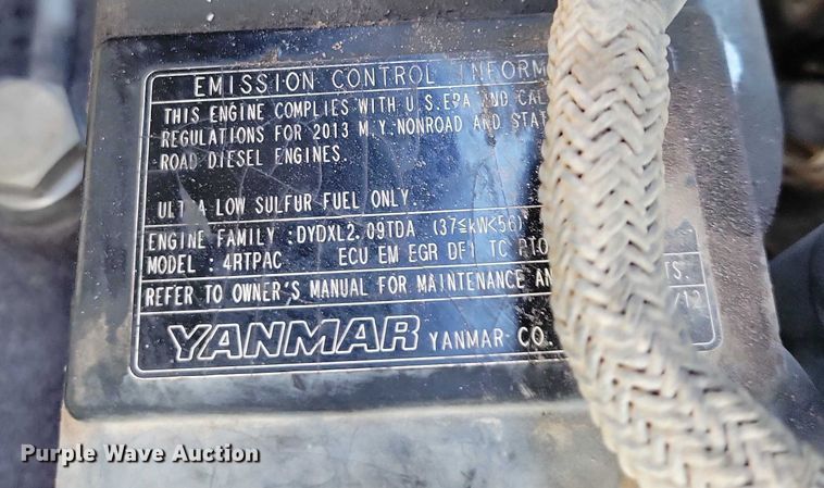 image for item EE0880 2014 Takeuchi TB260 mini excavator